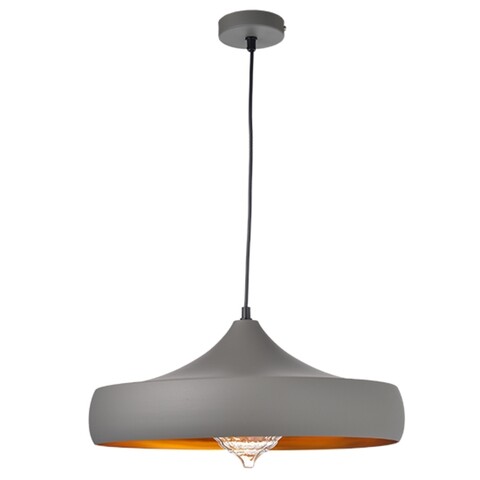 Poza Lustra Aca Lighting, CALIPHATE, 46x123 cm, 1xE27, 40W, gri/auriu