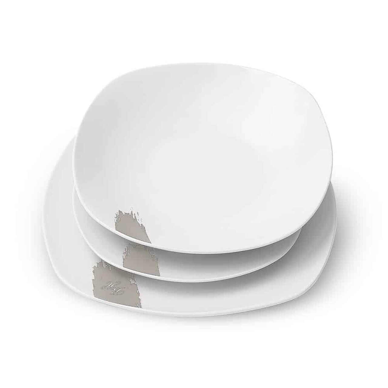 Serviciu de masa 18 piese Berlinger Haus, Sahara, portelan, alb/bej - imagine 5