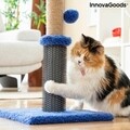 Stalp de zgariat si masaj cu minge pentru pisici Miausage InnovaGoods, 30x51.5 cm