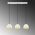 Lustra, Fulgor, 942FLG1482, Metal, Alb/Auriu