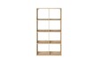 Raft de perete ELTAP, Postto, 80x40x150 cm, PAL/PVC, stejar