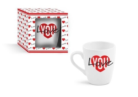 Cana Love You, 300 ml, portelan