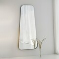 Oglinda decorativa, Neostill, Smooth, 60x130 cm, MDF , Auriu