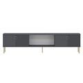 Comoda TV, Odessa, Paye, 180x45x30 cm, PAL, Antracit