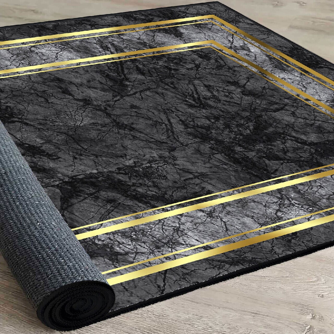 Covor, Els2424, 160x230 cm, Catifea, Multicolor — imaginea 3