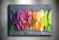 Tablou decorativ Autumn Palette, Tablo center, 70x100 cm, canvas, multicolor