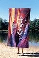 Prosop de plaja, Astacura, Adventures Awaits 70, 70x130 cm, 70% poliester/30% poliamida, Multicolor