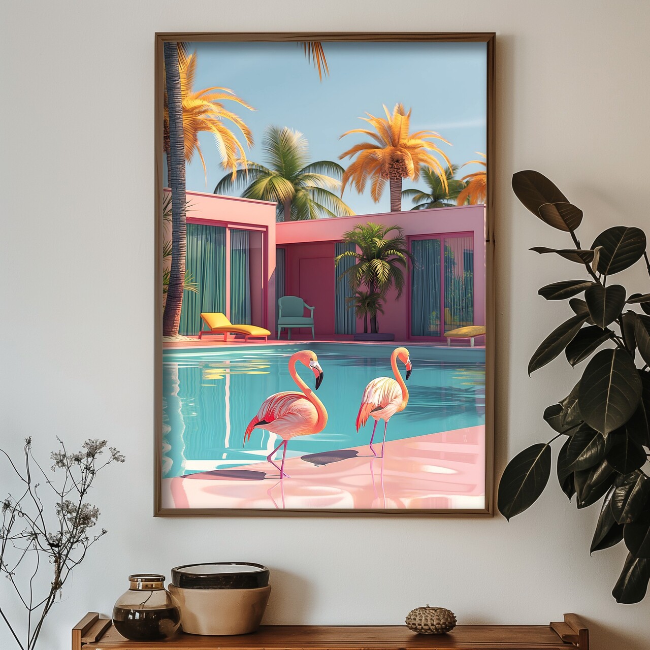 Tablou decorativ GE093-L Lemn Multicolor