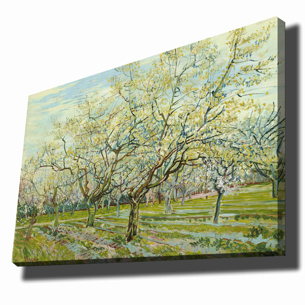 Tablou Decorativ, 70100VANGOGH017, Canvas , Lemn, Multicolor