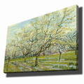 Tablou decorativ, 70100VANGOGH017, Canvas, Lemn, Multicolor