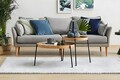 Set masute 2 piese, Howard, Ronda, MDF , Natural