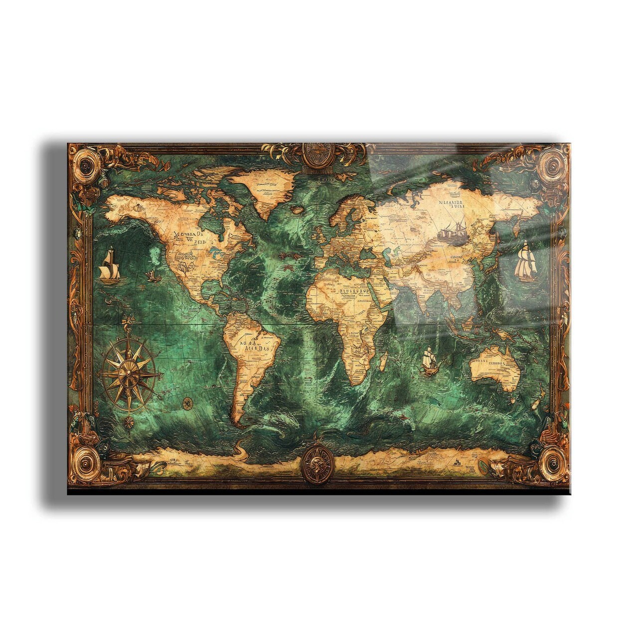 Tablou decorativ, Camtbl-002, 70 x 100 cm, Multicolor - view 5
