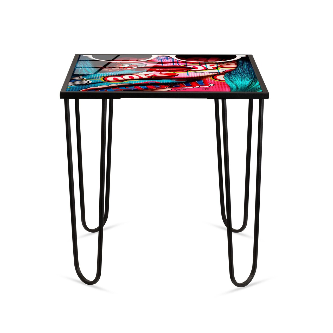 Masuta de cafea, Hanah Home, Shb-032-B, 53x55x53 cm, Multicolor - view 4