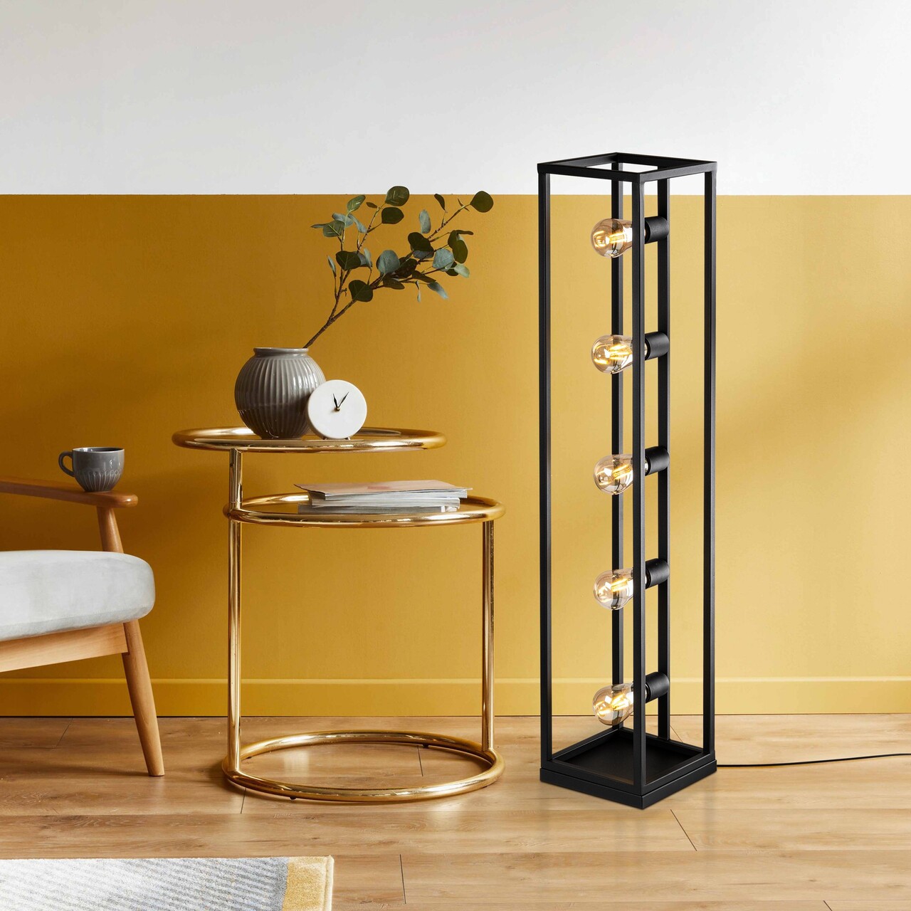 Lampadar, L'essentiel Maison, 521SHN2262, Negru