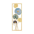Decoratiune de perete, Grape Vine 1, Metal, Dimensiune: 32 x 90 cm, Multicolor