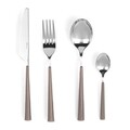 Set tacamuri 24 piese, Luigi Ferrero Norsk FR-2441CS, inox, maro deschis