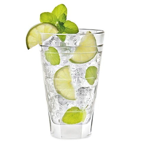 Set 6 pahare diverse bauturi, vidivi, baguette, 430 ml, sticla, transparent