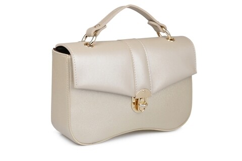 Geanta Beverly Hills Polo Club, 655, piele ecologica, auriu 655