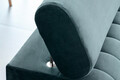 Canapea extensibila 3 locuri, ELTAP, SO-LAU-76MO, Laurence, 261x97x105 cm, lemn/poliester, albastru