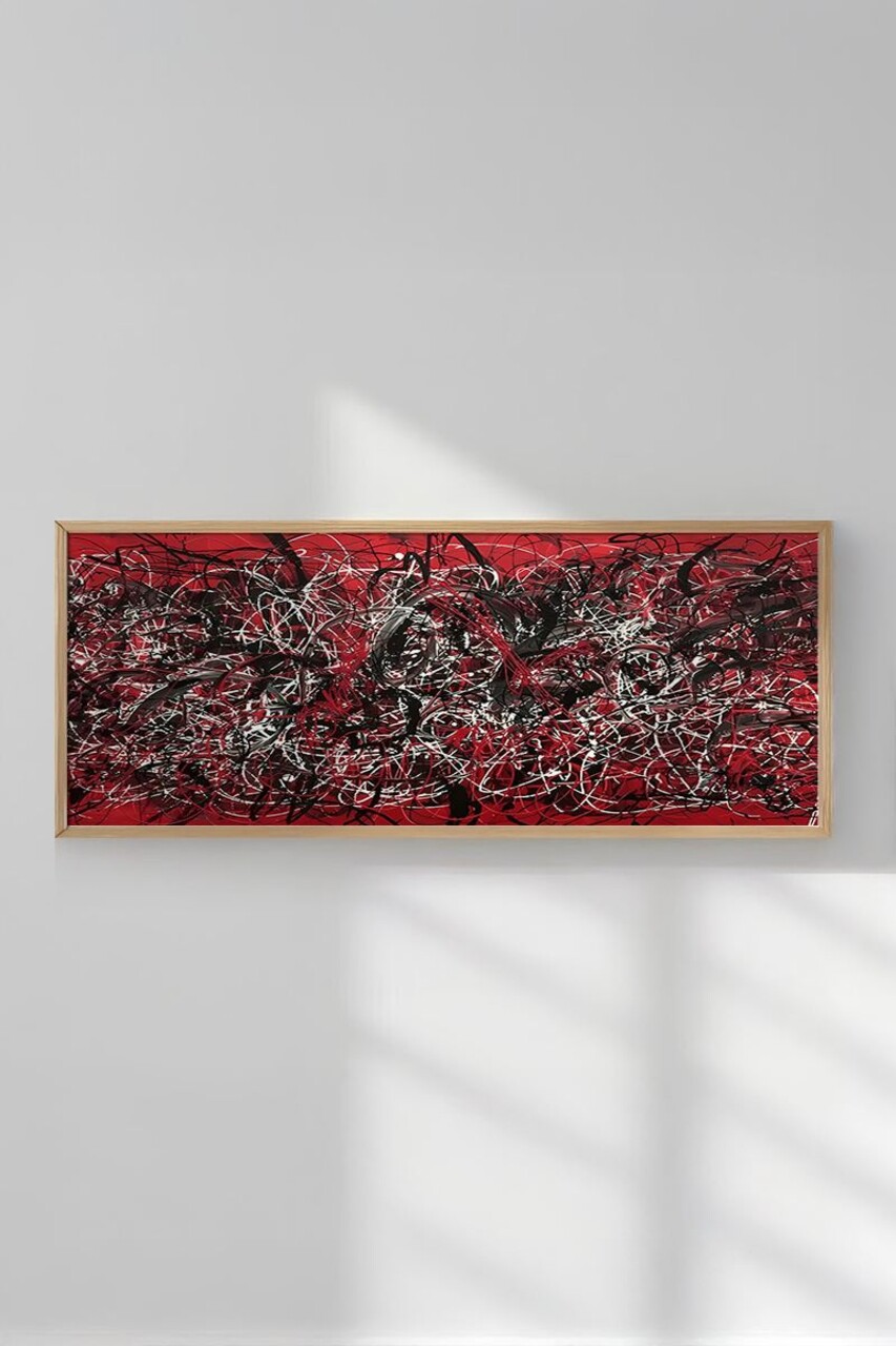 Tablou decorativ, Artsmdfyty10-50120, Vopsea: 100% MDF (grosime: 2,7 mm), Multicolor - view 4