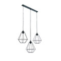 Lustra ELTAP, Brevitas, 70x25x110 cm, 3xE27, 15W, otel, negru
