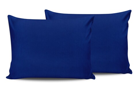 Set 2 fete de perna, 50x80 cm, 100% bumbac ranforce, Beverly Hills Polo Club, Dark Blue, albastru inchis