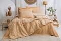 Lenjerie de pat dubla, L'essentiel Maison, Maura, Galben mustar