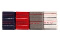 Set 4 prosoape 407, Beverly Hills Polo Club, 50x90 cm, bumbac, albastru/alb/rosu/gri