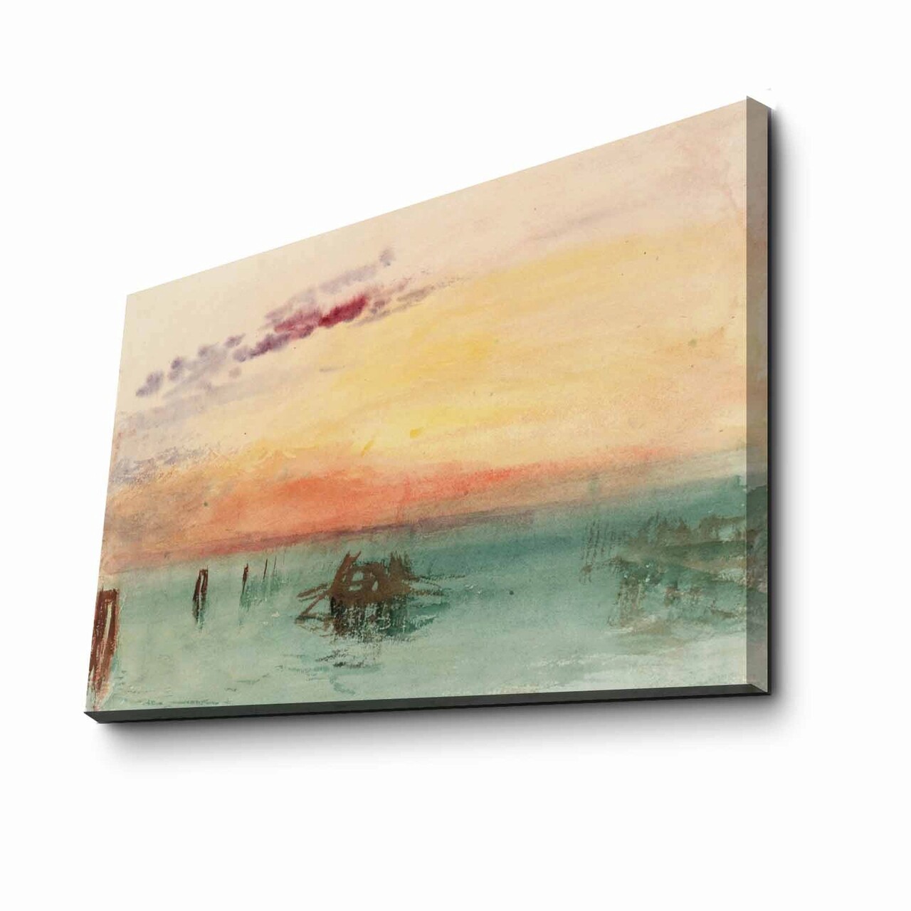 Tablou decorativ, FAMOUSART-056, Canvas, Dimensiune: 45 x 70 cm, Multicolor - 2 | YEO