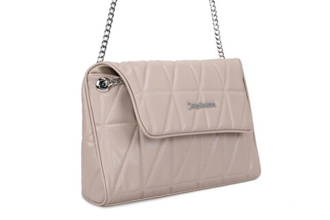 Geanta Juicy Couture 339, 30x10x20 cm, piele ecologica, crem