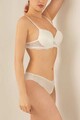 Set lenjerie intima sutien si chiloti, 999MRE1646 - 80, Miorre, 85% poliamida/15% elastan, Ecru