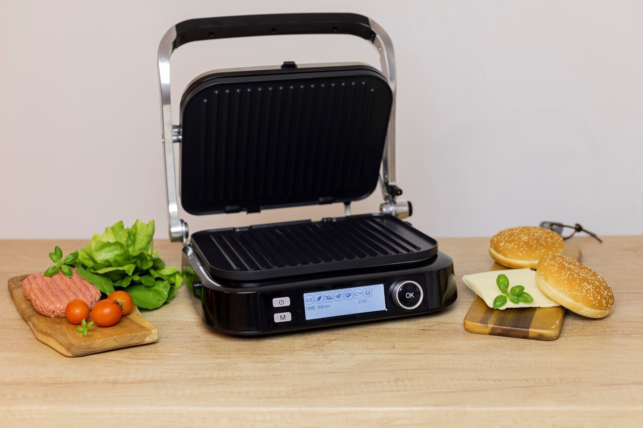 Gratar electric Smart, 2100 W, 7 programe - Zokura - view 12