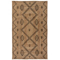 Covor Rowen Natural/Black, Flair Rugs, 120x170 cm, iuta, natural/negru