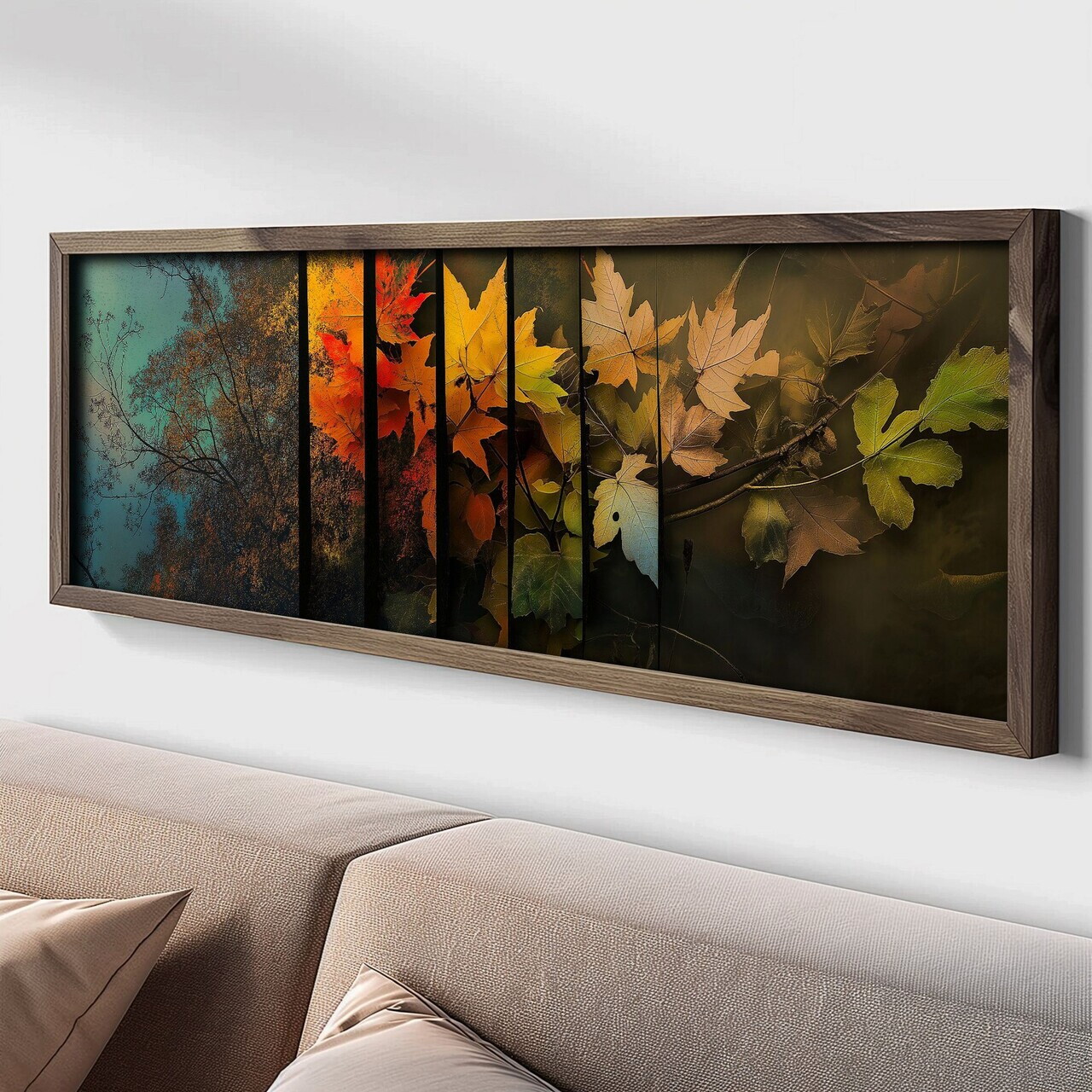 Tablou decorativ, LAC006-150, MDF, Lemn masiv, Multicolor