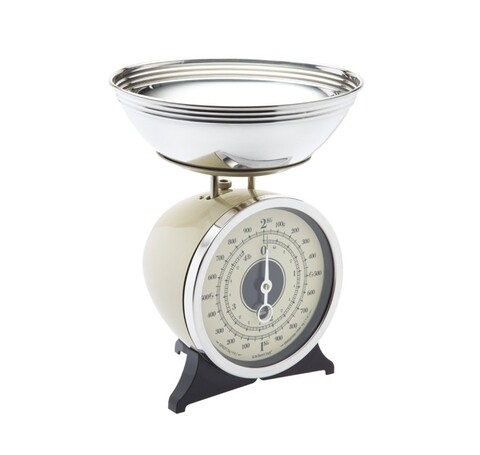 Cantar bucatarie, Kitchen Craft, 2 kg, 30 x 23 cm, inox/metal