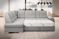 Coltar extensibil stanga 3 locuri ELTAP, LT-04SO, Sado, 272x192x95 cm, lemn/poliester, gri deschis