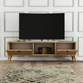 Comoda TV, Mezza, Sıena 1216, 138x42.6x29.5 cm, Stejar