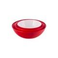 Set 3 boluri, Casa Plastor, Shiuly, 0.6 + 0.9 + 1.2 L, plastic, rosu