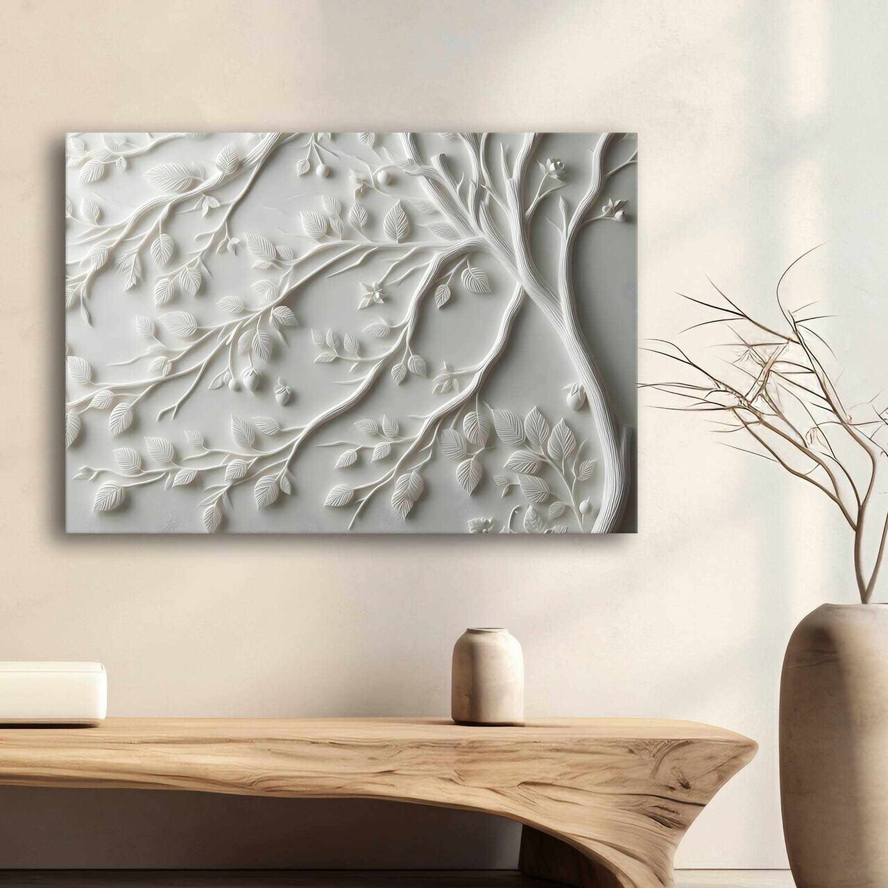 Tablou decorativ, 70100Wabisabi-035, Material: 100% PÂNZĂ DE POLIESTER, Multicolor