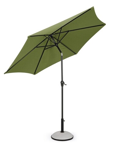 Umbrela pentru gradina / terasa cu functie de inclinare, Kalife, Bizzotto, Ø 270 cm, stalp Ø 36 / 38 mm, verde Bizzotto