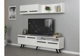 Comoda TV, Coraline, Mono, 180x45.8x29.5 cm, Alb