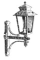Lampa de exterior, Avonni, 685AVN1366, Plastic ABS, Maro