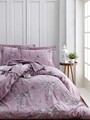 Lenjerie de pat pentru o persoana (EU) (IT), Chicory - Pink, Türkiz, Bumbac Ranforce