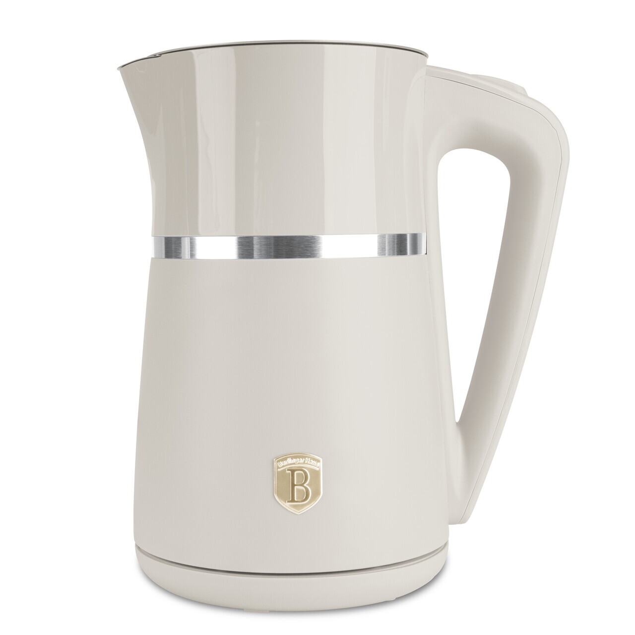 Ceainic electric cu pereti dubli Berlinger Haus, Sahara, 21.6x15.5x26.2 cm / 1.7 L, plastic/inox, crem mat - imagine 4