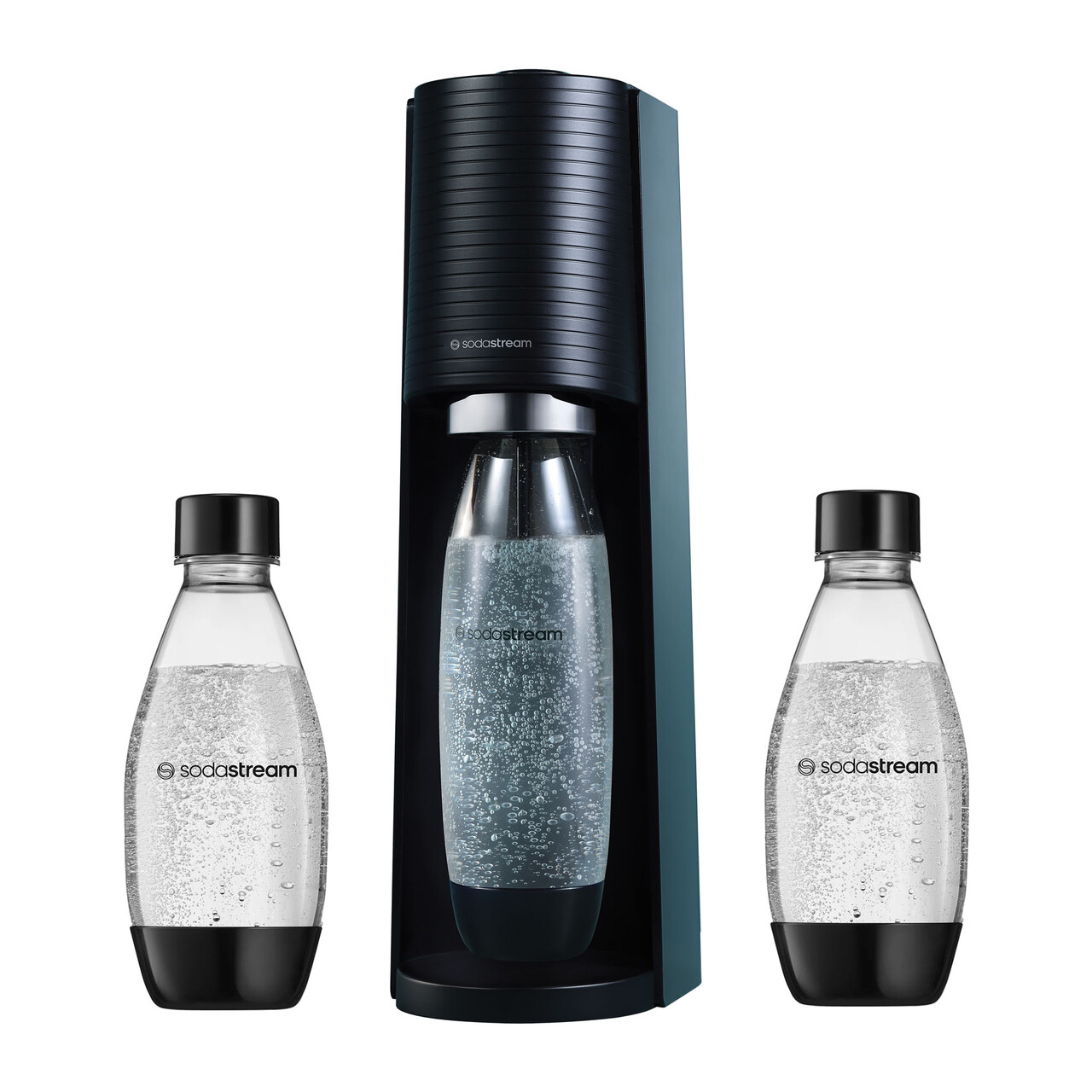 Aparat sifon Terra, 3 sticle incluse, Black - SodaStream - view 2