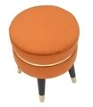 Taburet Paris Rust, Mauro Ferretti, 35 x 40.5 cm, lemn de pin/poliester
