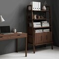 Corp biblioteca, Hanah Home, CPT4750-50, 75x140x40 cm, PLACAJ CARPEN, Maro