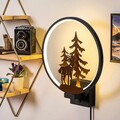Aplica de perete, Shadow, 526SHD1154, Metal, Negru/Cupru