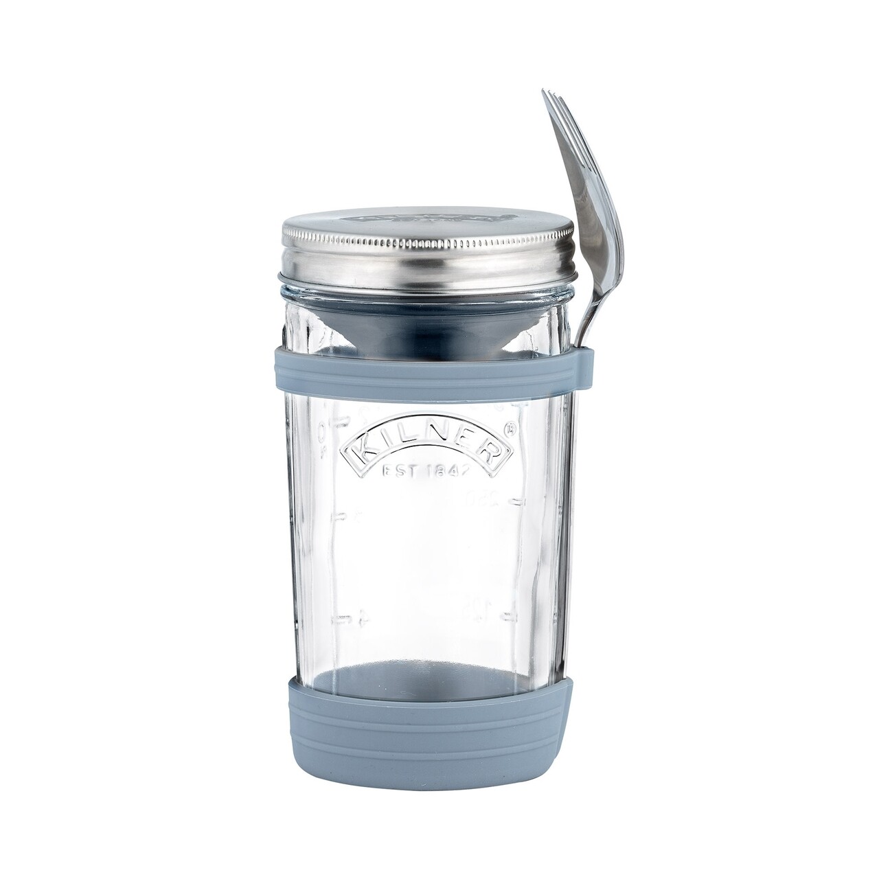 Recipient Pentru Mancare Gatita, Kilner, Fred, 0.50 L, Sticla, Transparent