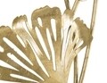 Decoratiune de perete 3D Iris A, Mauro Ferretti, 31x90 cm, fier, auriu